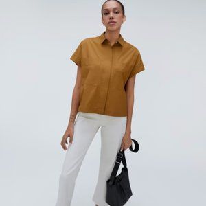 Everlane The Short-Sleeve Box Shirt (large)